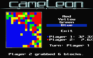 Cameleon atari screenshot